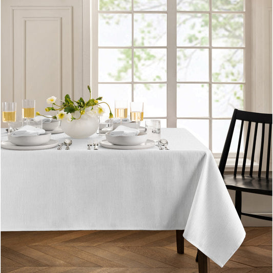 Brosh Solid Texture Water and Stain Resistant Polyester Rectangle