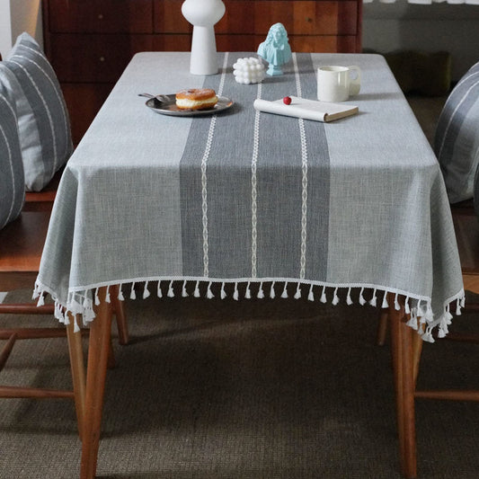 Byrge Striped Cotton Blend
