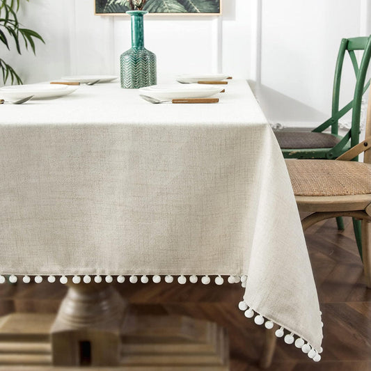 Cooledge Rectangle Solid Linen Textured