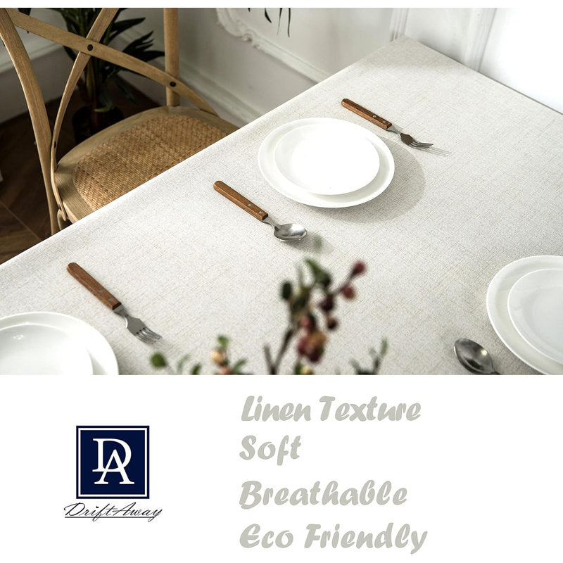 Cooledge Rectangle Solid Linen Textured