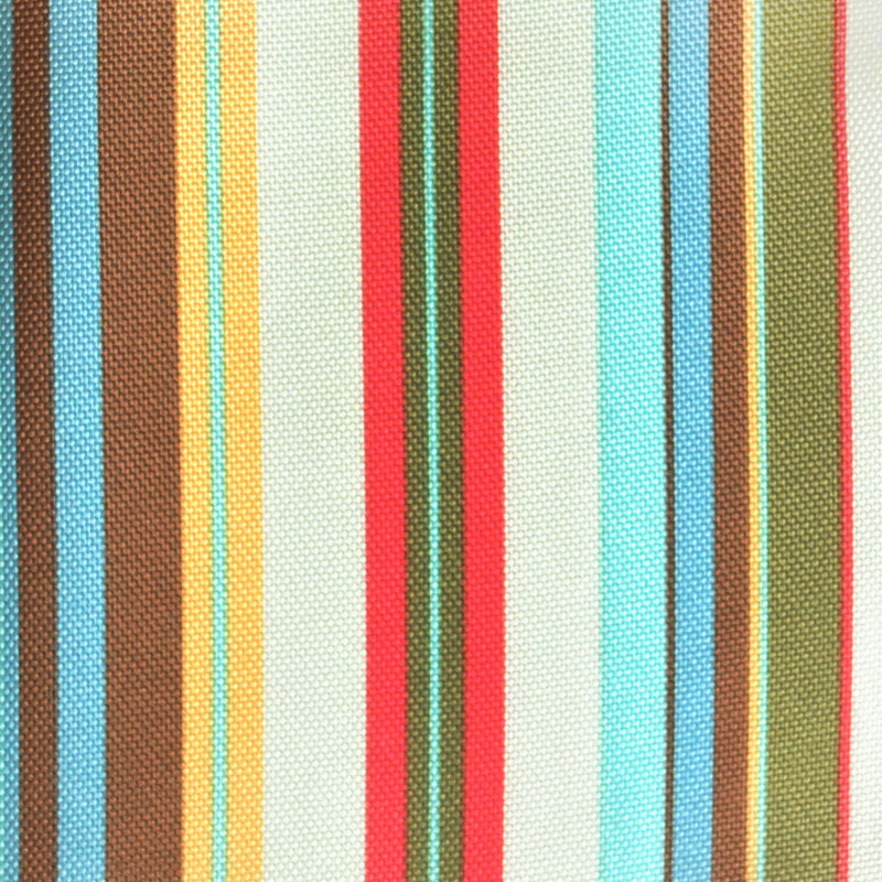 Dominik Striped Polyester Round
