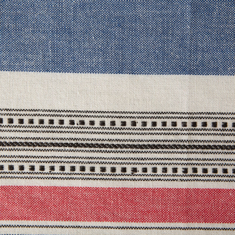 Jenesy Striped 100 Cotton Tablecloths
